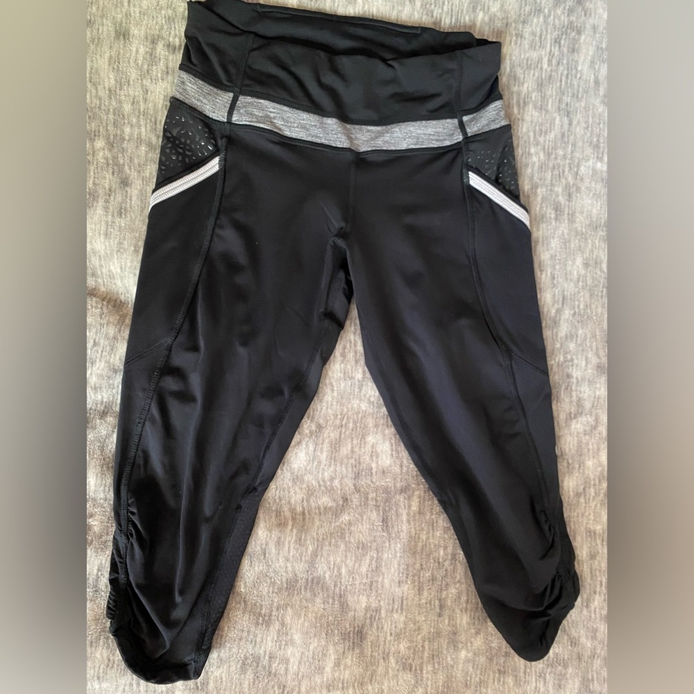 Lululemon Run A Marathon Crop Leggings